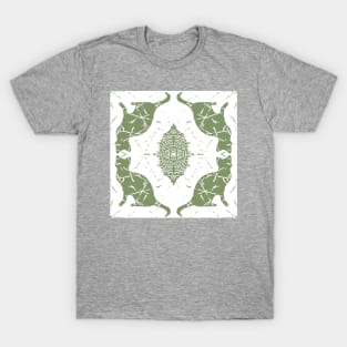 Four Cats Olive T-Shirt